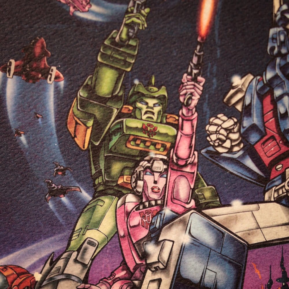 Transformers Art Print The Movie 40th Anniversary Limited Edition 30 x 42 cm