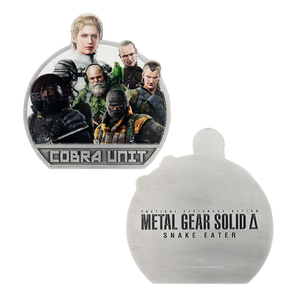 Metal Gear Solid Delta Medallion Cobra Unit Limited Edition