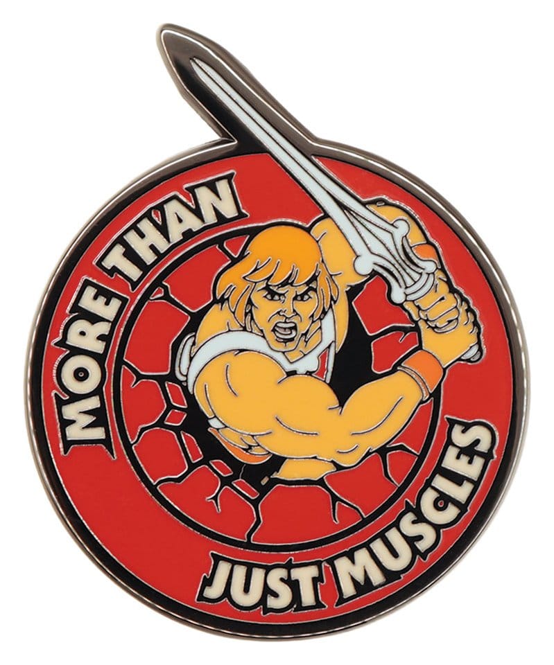 Masters of the Universe Mystery Pin Badges Blind Box Display (12)