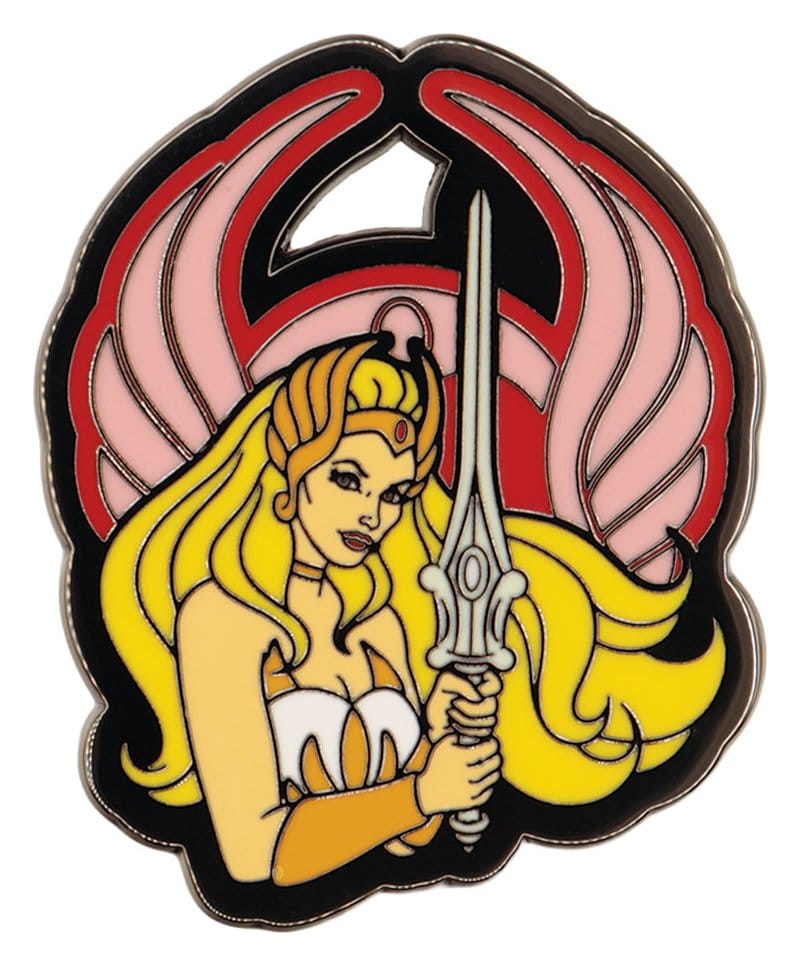 Masters of the Universe Mystery Pin Badges Blind Box Display (12)