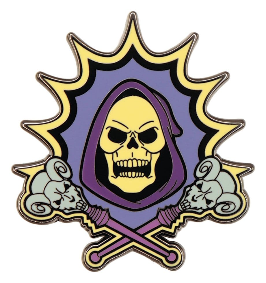 Masters of the Universe Mystery Pin Badges Blind Box Display (12)