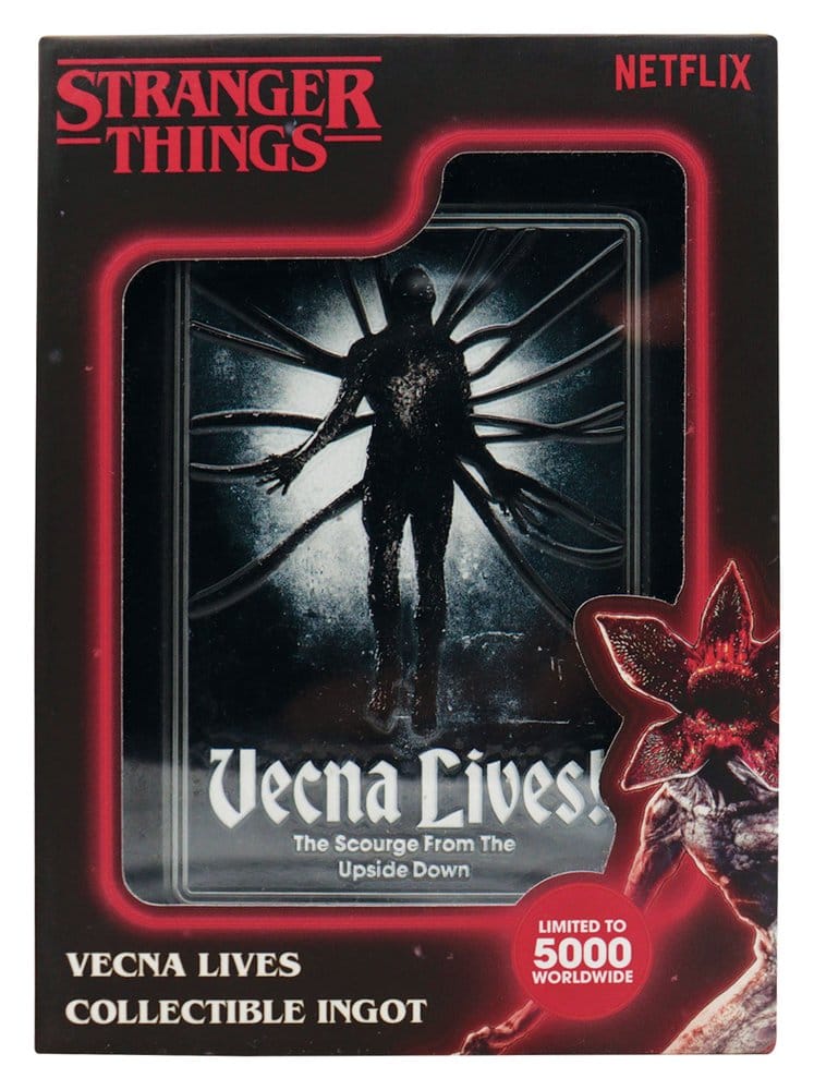 Stranger Things 5 Ingot Vecna Lives Limited Edition