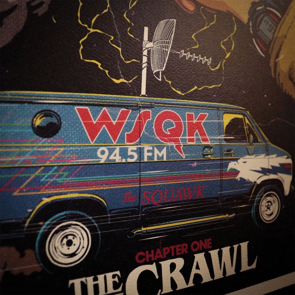 Stranger Things 5 Art Print The Crawl Limited Edition 42 x 30 cm