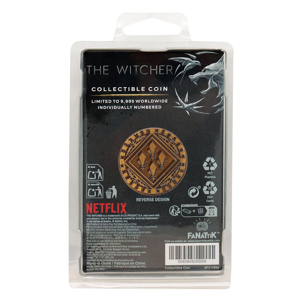 The Witcher Collectible Coin Toss a Coin to Your Witcher Limited Edition