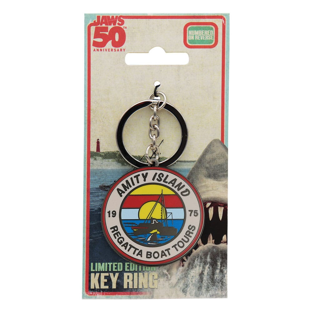 Jaws Keychain 50th Anniversary Regatta Boat Tour Limited Edition