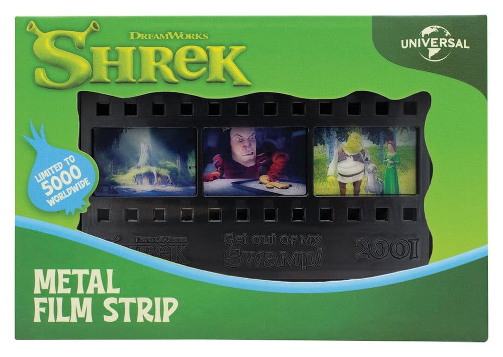 Shrek Replica Metal Film Strip Limited Edition 12 cm
