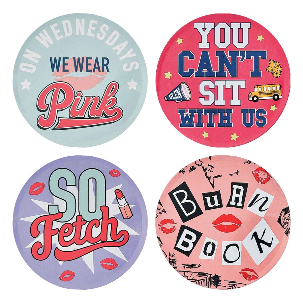 Mean Girls Coaster 4-Pack