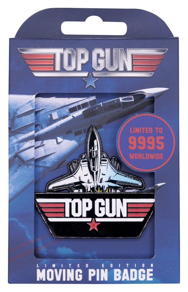Top Gun Pin Badge Moving Limited Edition