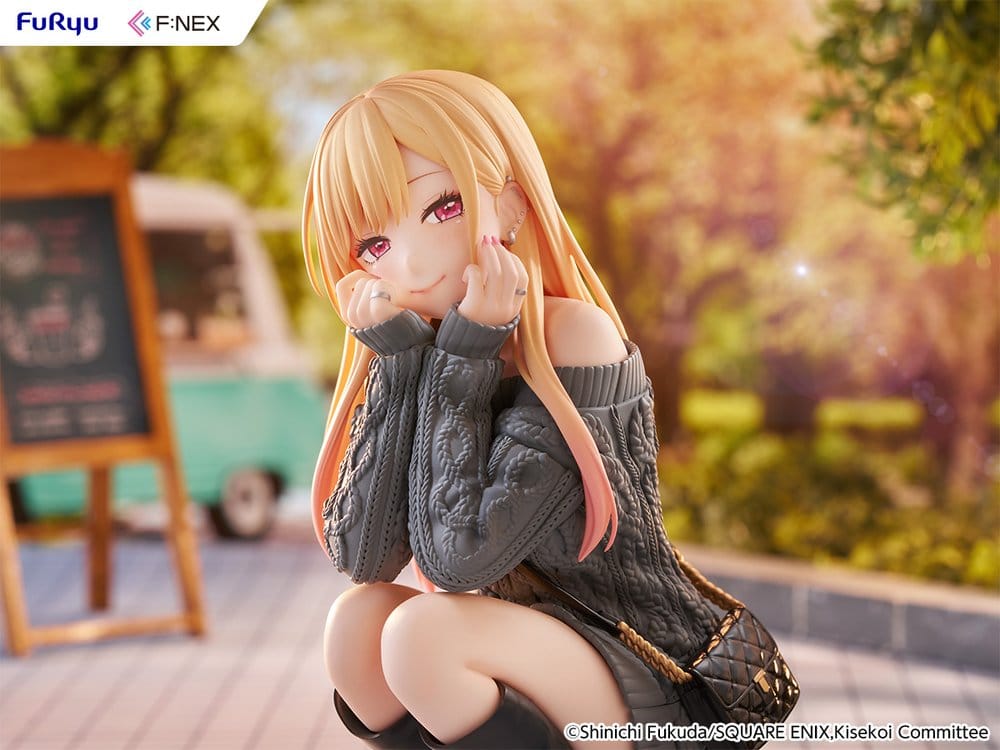 My Dress-Up Darling F:NEX PVC Figure 1/6 Marin Kitagawa knit Ver. 16 cm