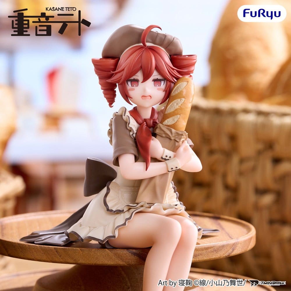UTAU Noodle Stopper PVC Figure Kasane Teto Baguette Ver. 14 cm