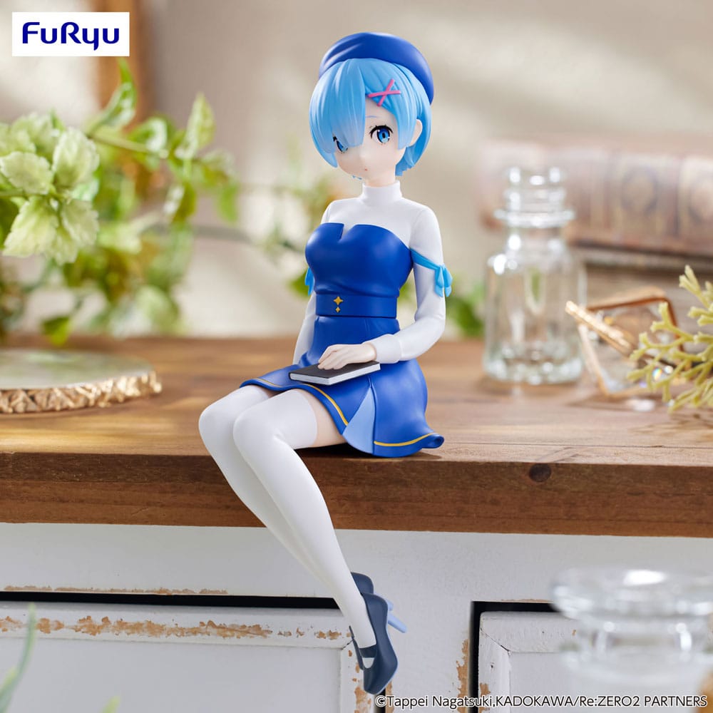 Re:Zero Starting Life in Another World Noodle Stopper PVC Statue Rem Book Girl Ver. 15 cm