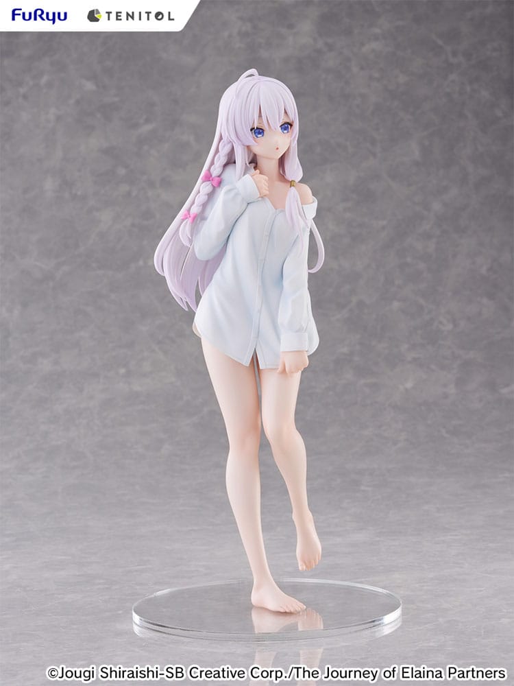 Wandering Witch: The Journey of Elaina Tenitol Tall PVC Statue Elaina Shirt Ver. 30 cm