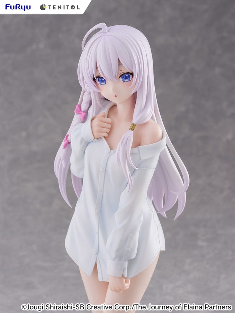 Wandering Witch: The Journey of Elaina Tenitol Tall PVC Statue Elaina Shirt Ver. 30 cm