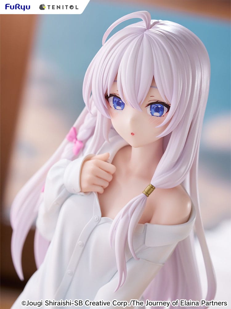 Wandering Witch: The Journey of Elaina Tenitol Tall PVC Statue Elaina Shirt Ver. 30 cm