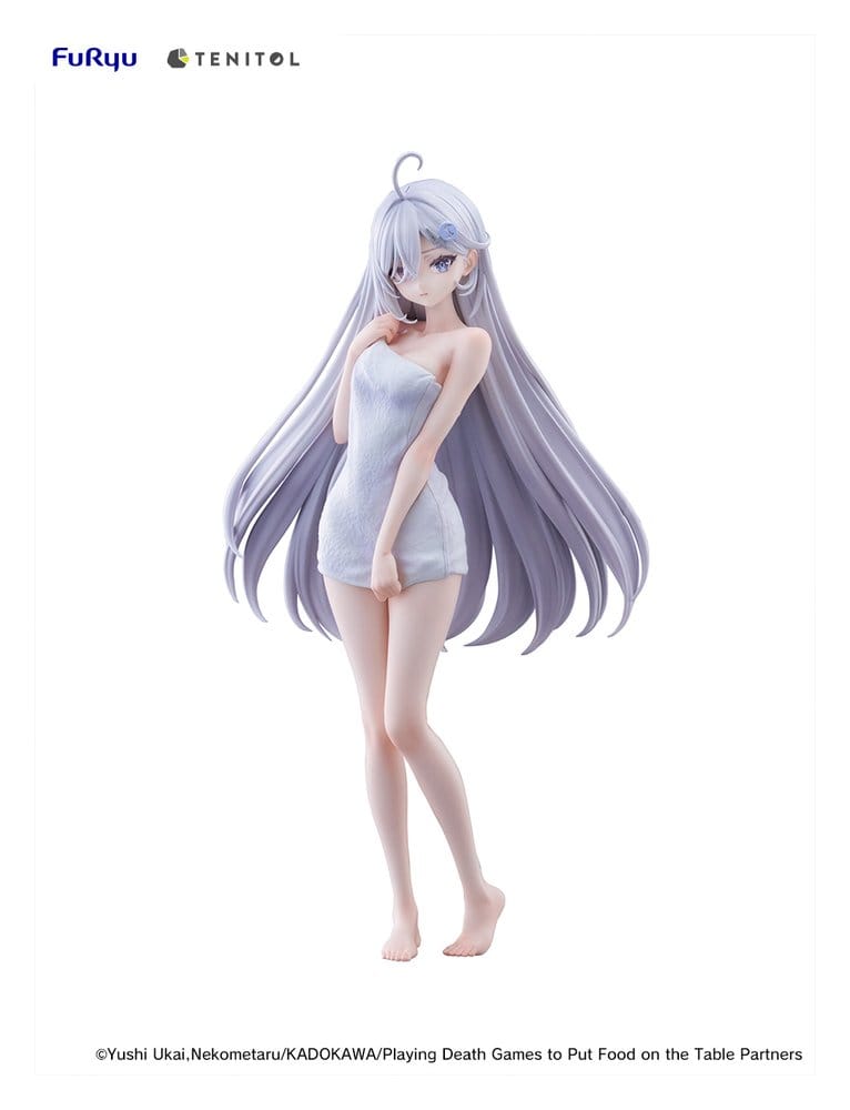 Playing Death Games to Put Food on the Table Light Novel PVC Statue Yuki Golden Bath Ver. 30 cm