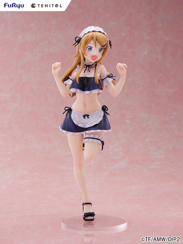 Ore no Imouto ga Konna ni Kawaii Wake ga Nai. Tenitol Tall PVC Statue Kousaka Kirino Swimsuits Maid Ver. 30 cm