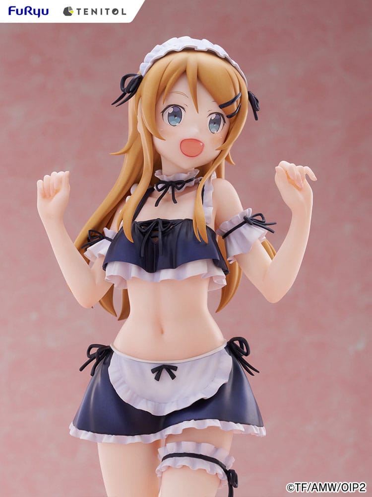 Ore no Imouto ga Konna ni Kawaii Wake ga Nai. Tenitol Tall PVC Statue Kousaka Kirino Swimsuits Maid Ver. 30 cm