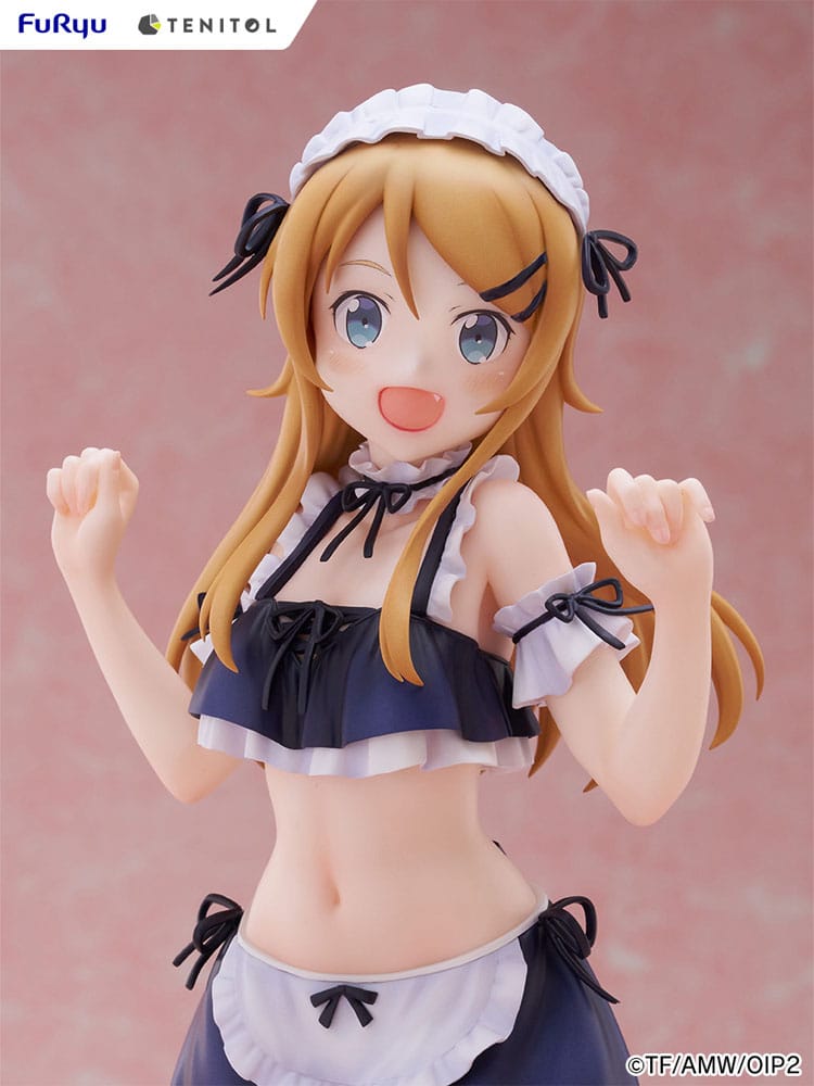 Ore no Imouto ga Konna ni Kawaii Wake ga Nai. Tenitol Tall PVC Statue Kousaka Kirino Swimsuits Maid Ver. 30 cm