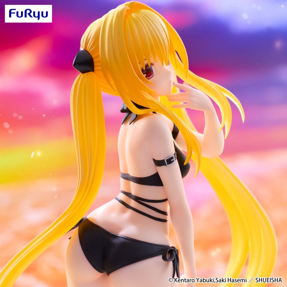 To Love Ru Darkness Trio-Try-iT PVC Statue Golden Darkness 19 cm