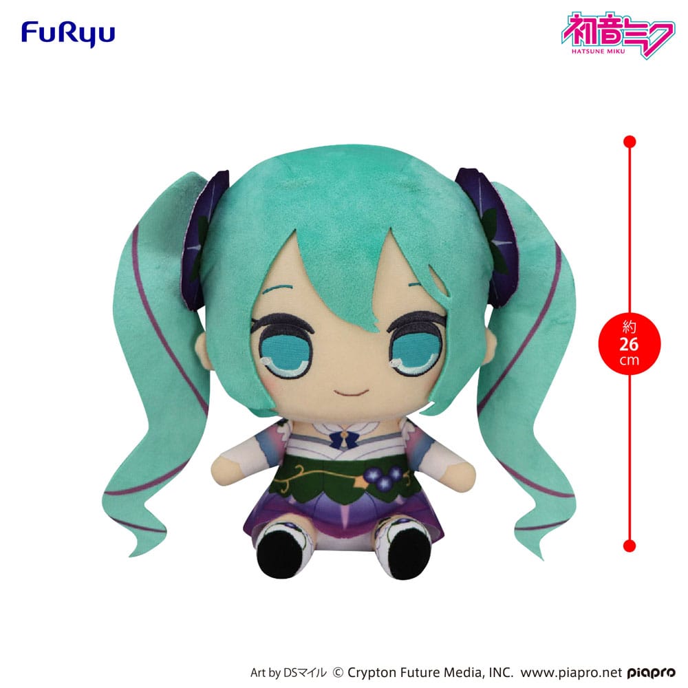 Hatsune Miku Kyurumaru Big Plush Figure Morning Glory 26 cm