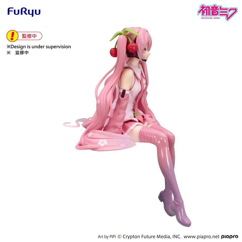 Hatsune Miku Noodle Stopper PVC Statue Sakura Miku 2026 14 cm