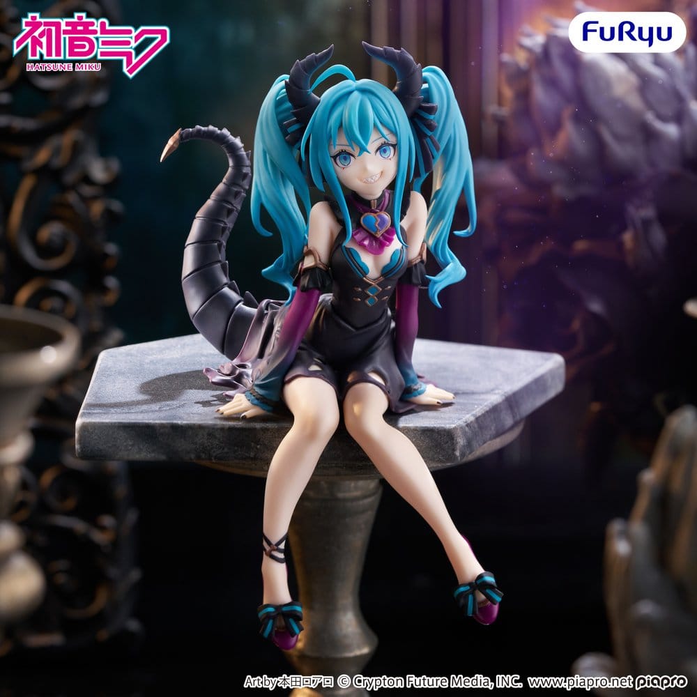 Hatsune Miku Noodle Stopper PVC Figure Hatsune Miku Villain Ver. 16 cm