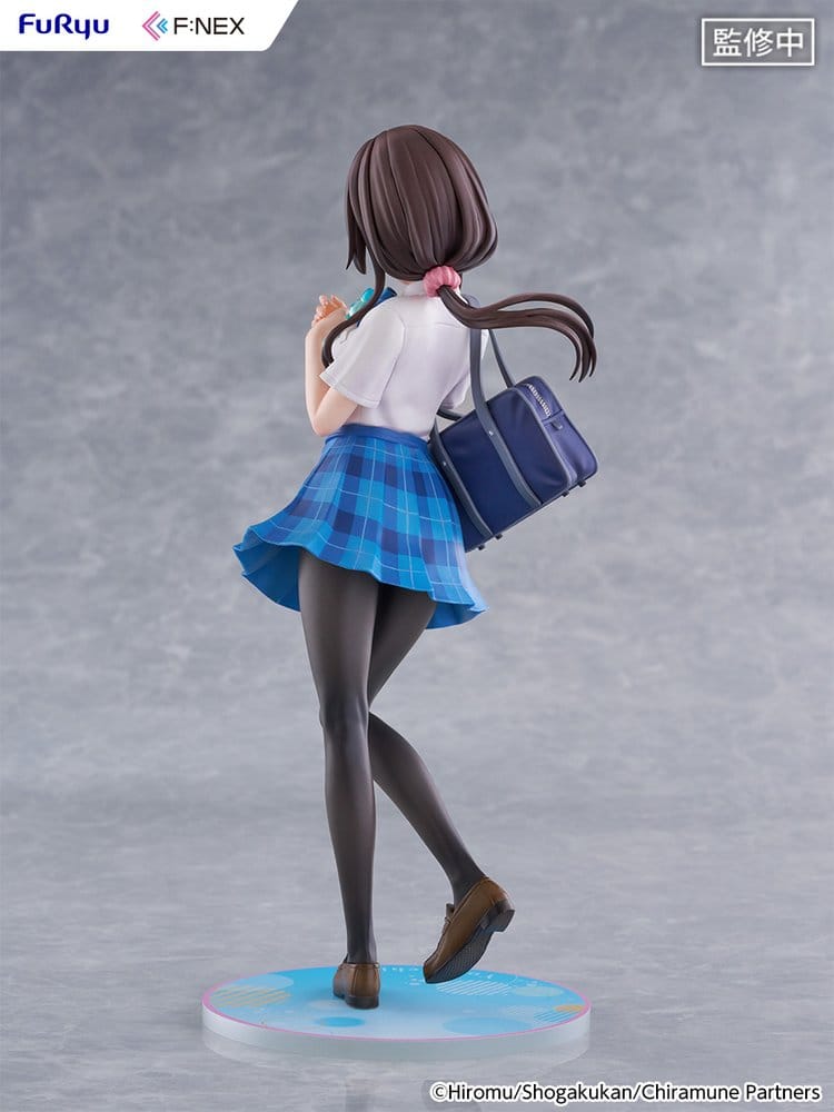 Chitose Is in the Ramune Bottle F:NEX PVC Figure 1/7 Yua Uchida 23 cm