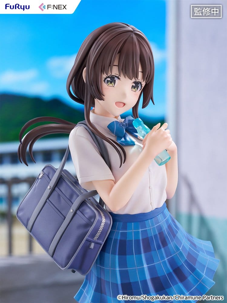 Chitose Is in the Ramune Bottle F:NEX PVC Figure 1/7 Yua Uchida 23 cm