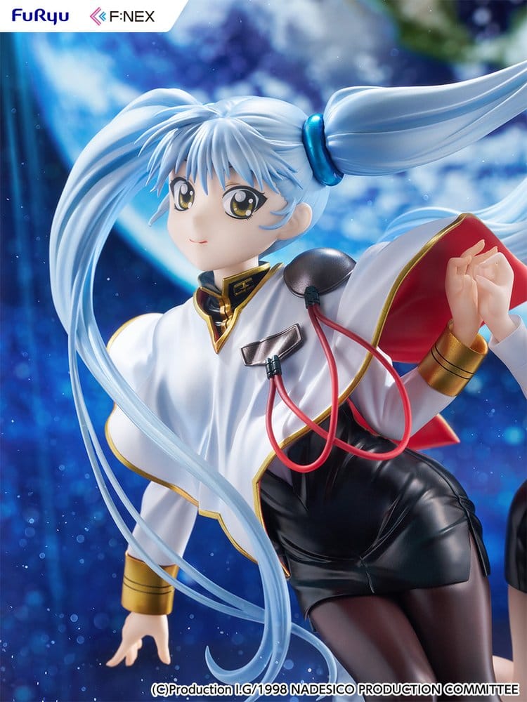 Nadesico the Movie The Prince of Darkness PVC Figure 1/7 Ruri Hoshino double ruriruri Ver. 22 cm