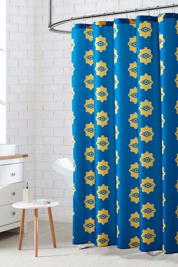 Fallout Shower Curtain Vault Tec