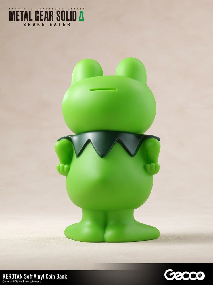 Metal Gear Solid ?: Snake Eater Soft Vinyl Bank Kerotan 21 cm