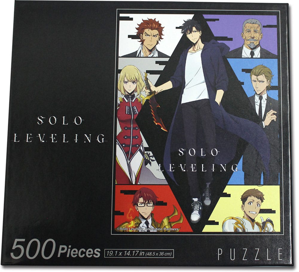Solo Leveling Puzzle Sung Jinwoo with Others (500 pieces)