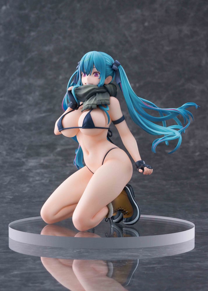 Original Illustration PVC Statue 1/7 Warehouse Aoko Illustration by FreeStyle 16 cm