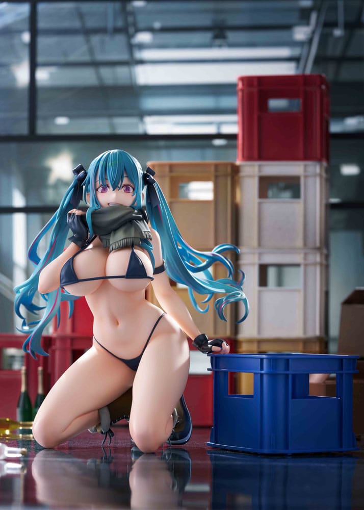 Original Illustration PVC Statue 1/7 Warehouse Aoko Illustration by FreeStyle AmiAmi Limited Edition 16 cm