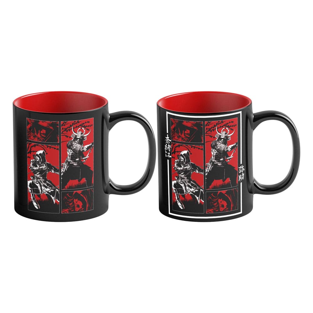 Assassin's Creed Shadows Heat Change Mug Naoe & Yasuke Artwork 450 ml