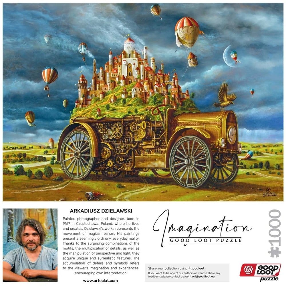 Imagination Series Puzzle Arkadiusz Dzielawski The Great Move (1000 pieces)
