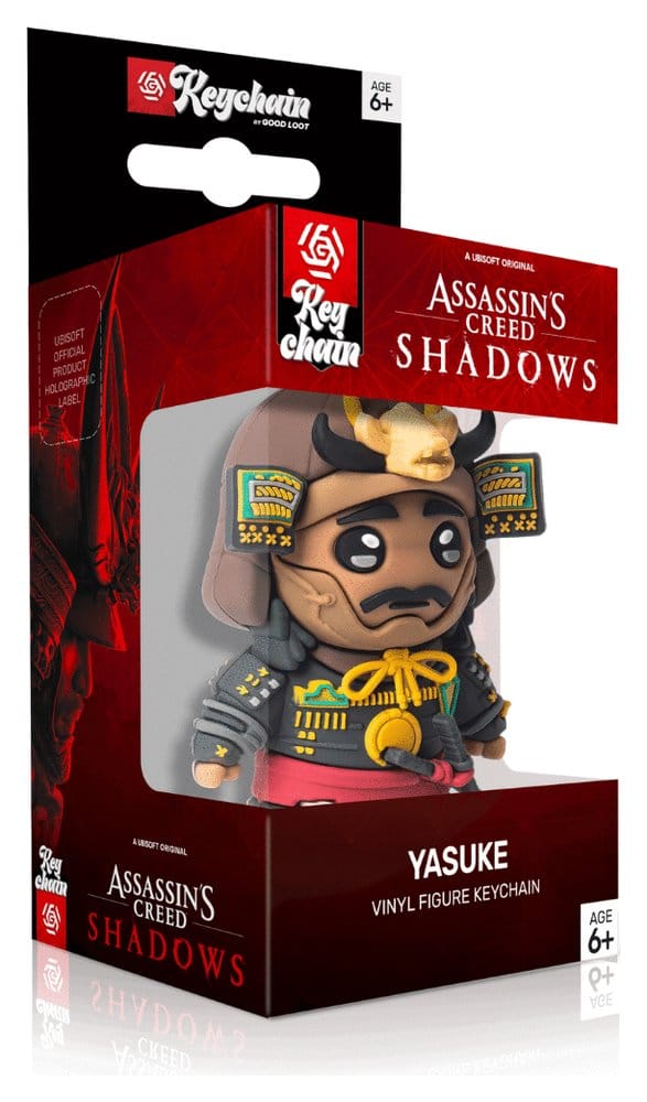 Assassin's Creed Shadows Keychain Yasuke 3D