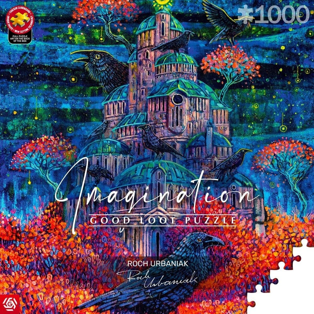 Imagination Series Puzzle Roch Urbaniak Lady Crow's Fortress (1000 pieces)