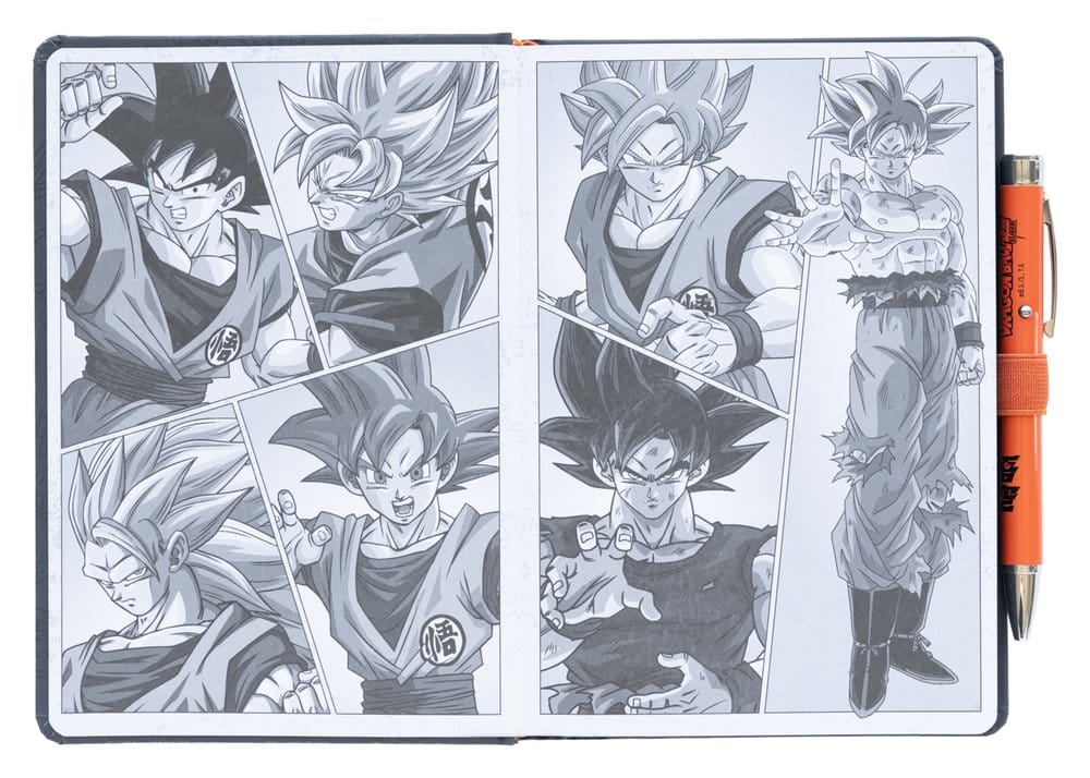 Dragon Ball Premium Notebook A5 with Projector Pen Super Goku