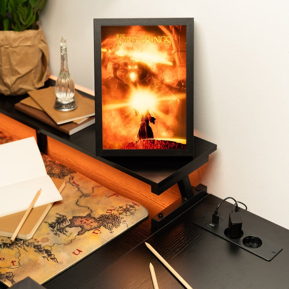 The Lord of the Rings Framed LED Panel 28 x 20 cm