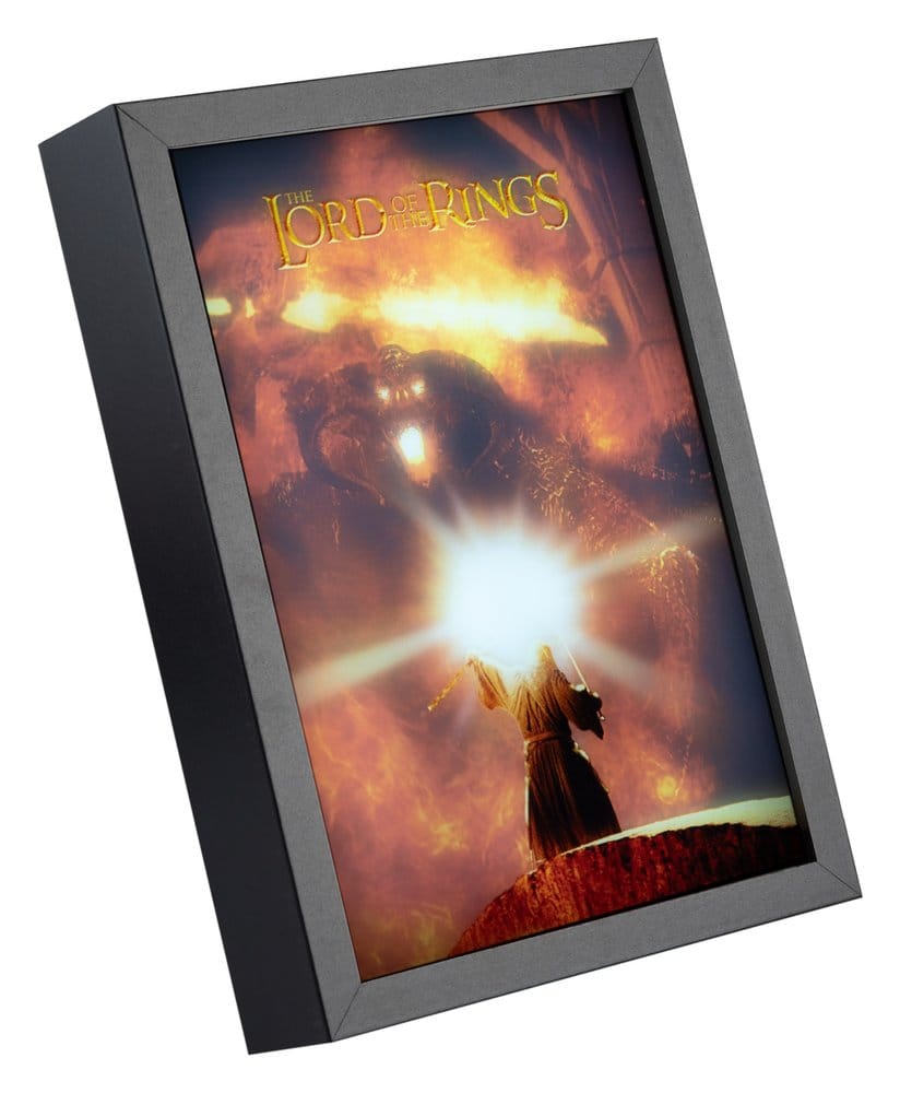 The Lord of the Rings Framed LED Panel 28 x 20 cm