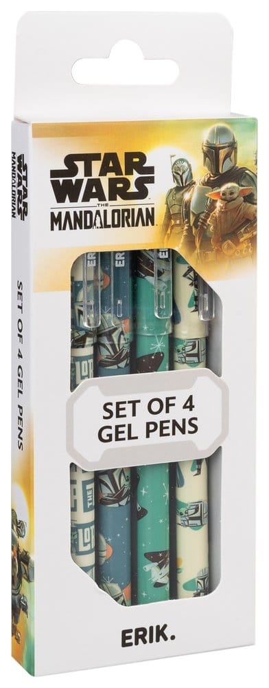 Star Wars: The Mandalorian Erasable Pens Set (4)