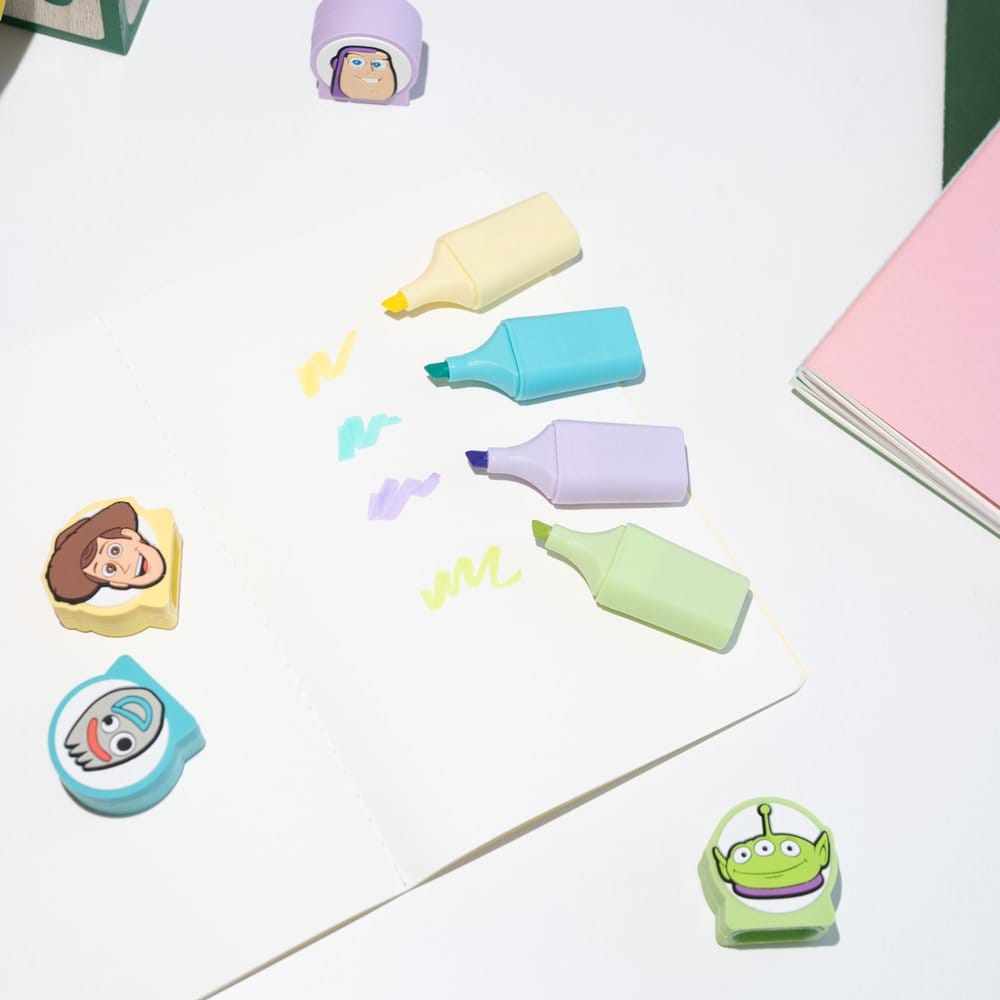Toy Story Highlighters with Toppers Set of 4