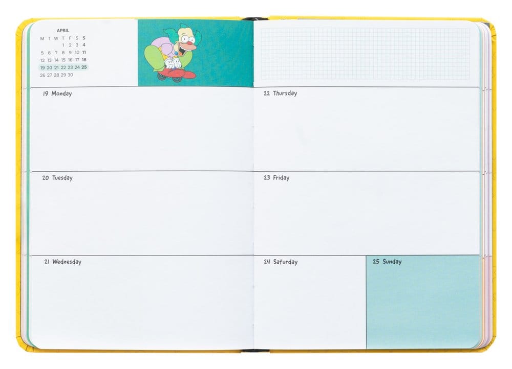The Simpsons Academic Planner 2026/27 A6 *English Version*