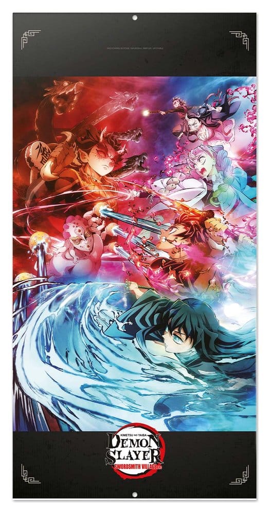 Demon Slayer 2027 Wall Calendar 30 x 30 cm