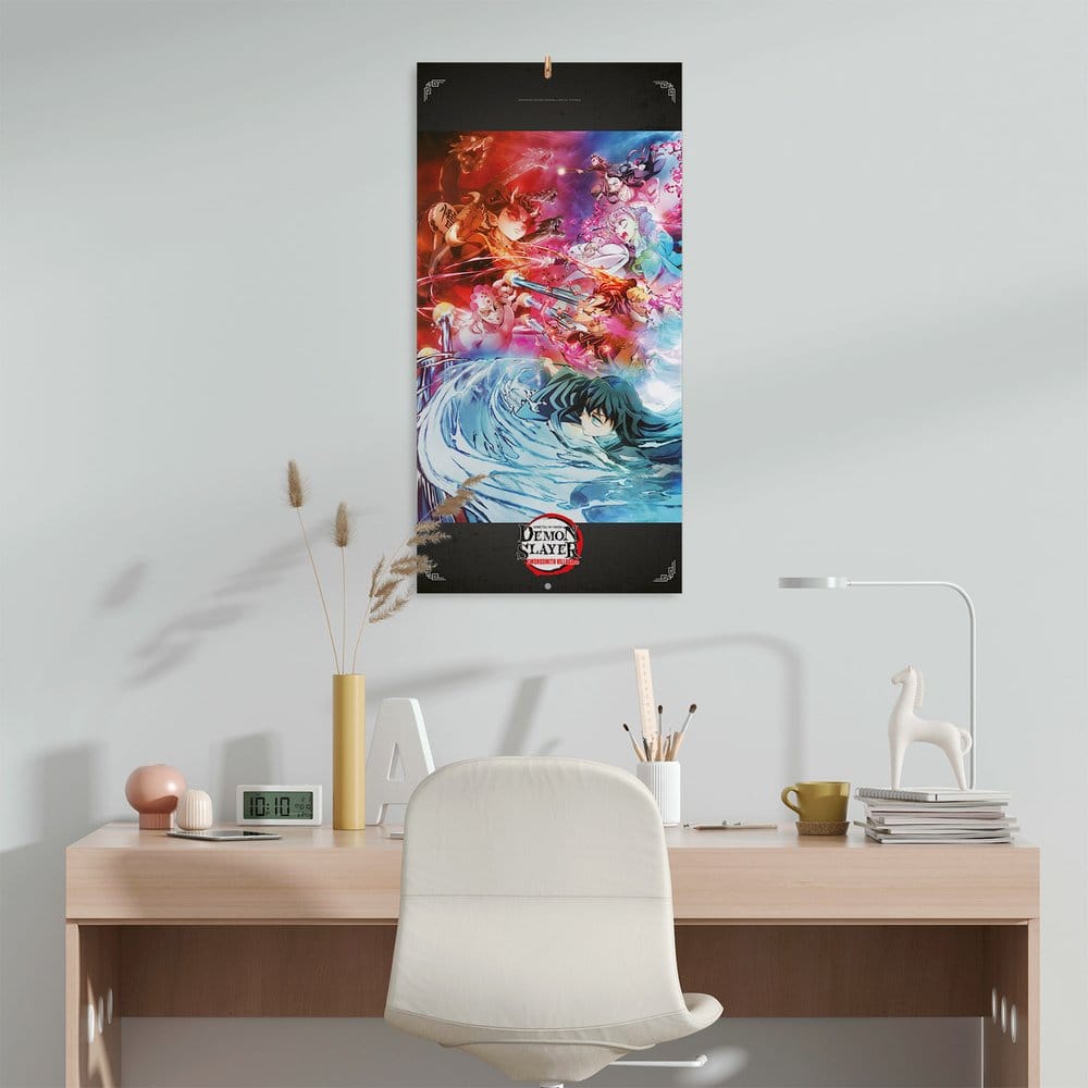 Demon Slayer 2027 Wall Calendar 30 x 30 cm