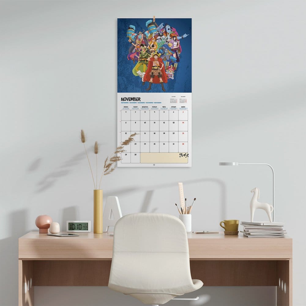 One Piece Wall Calendar 2027 30 x 30 cm