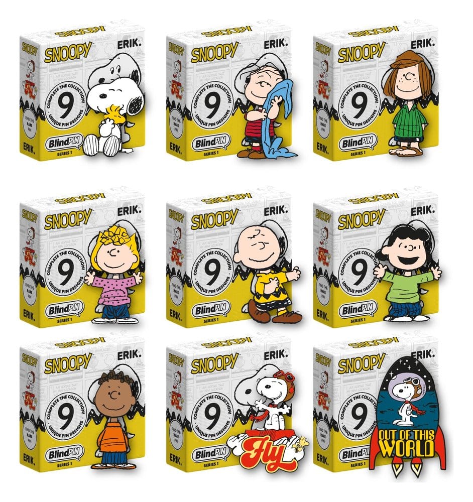 Peanuts Pin Badges Series 1 Display (24)