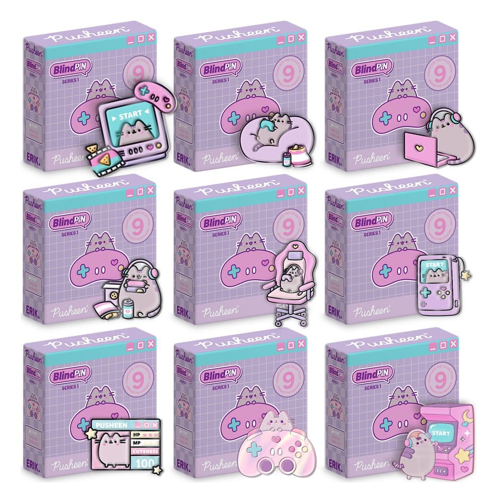 Pusheen Pin Badges Series 1 Display (24)