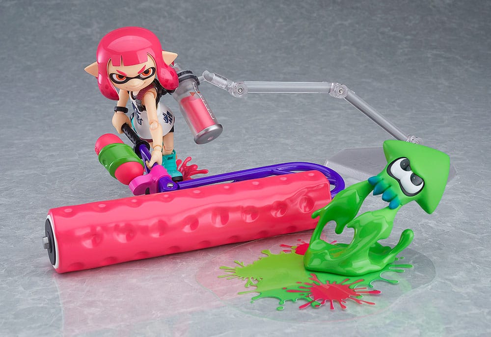 Splatoon/Splatoon 2 Figma Action Figure Splatoon Girl DX Edition 10 cm